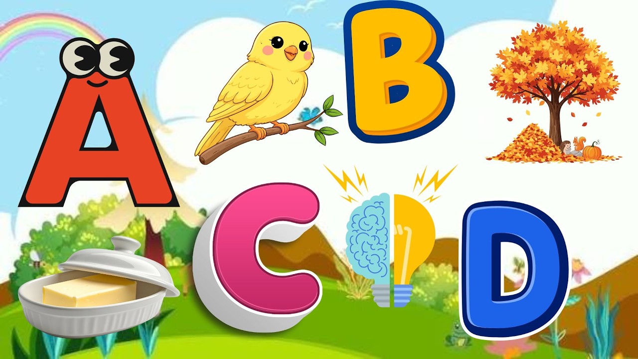 A for Apple | अ से अनार | abcd | Alphabets song nursery rhymes