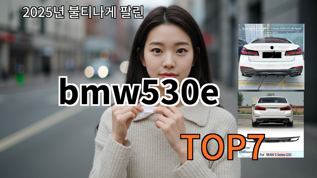 알리 bmw530e 알리에서 요즘 무난한 선택