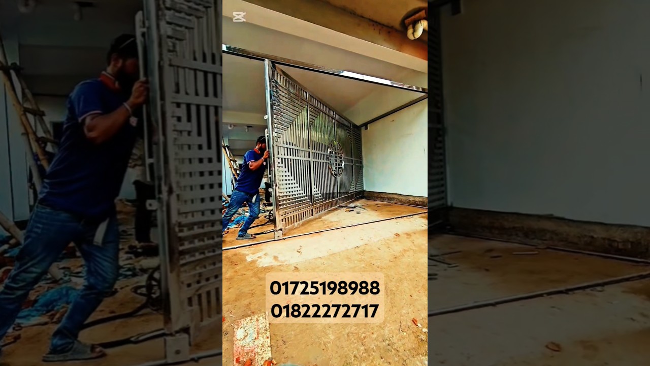 moving main gate, SS sliding gate design,#gate #short