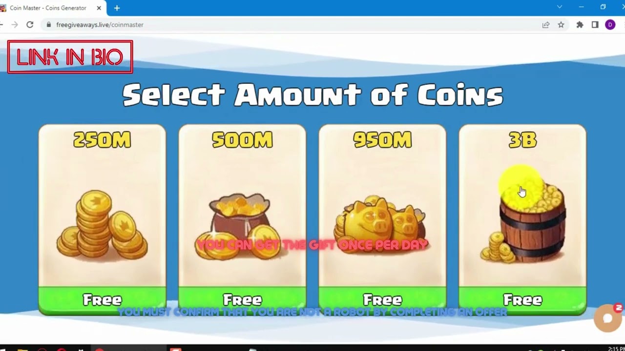 How do I get unlimited spins in Coin Master! Exclusive legal way (for free🤯)