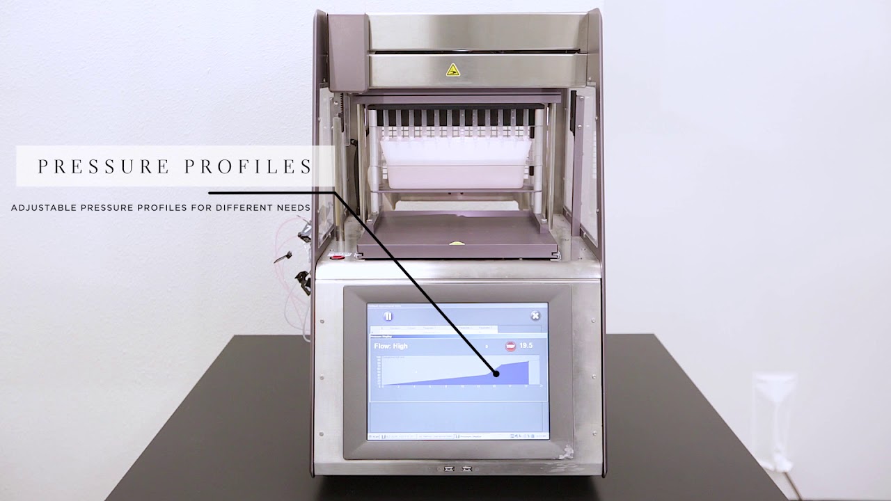 Resolvex® A100: Semi-automated positive pressure processor
