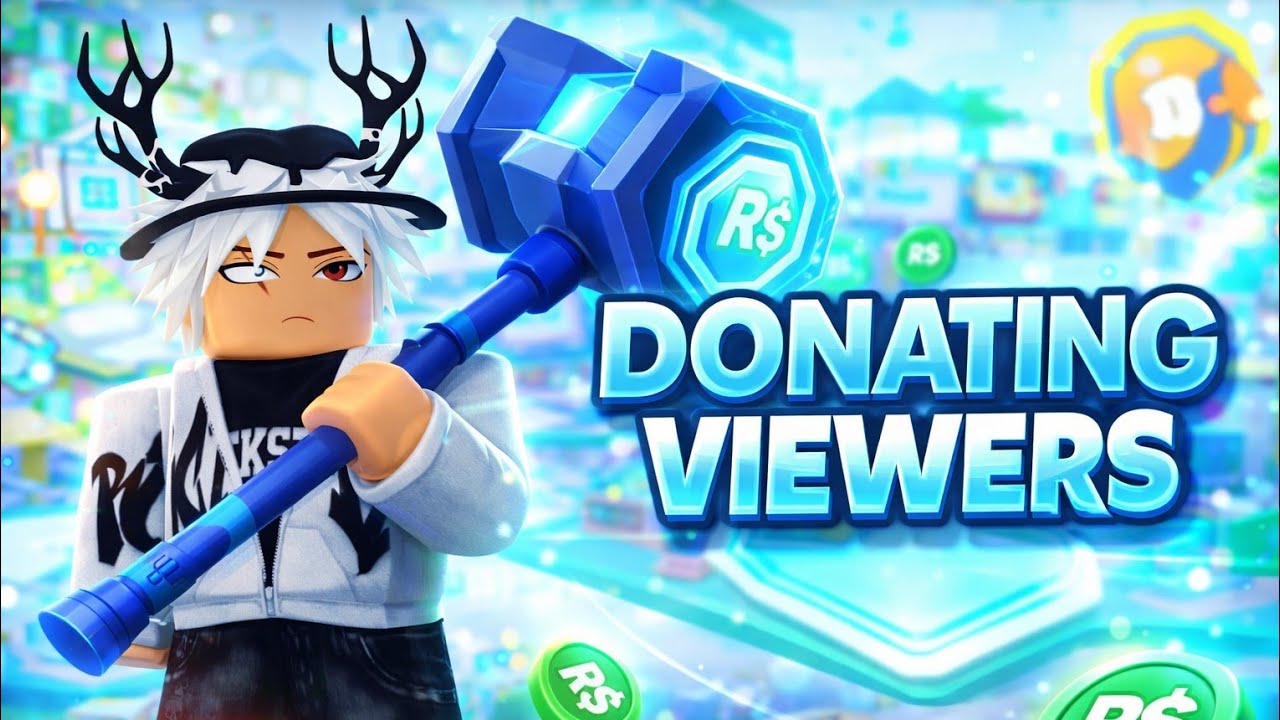 🔴Live Donating Robux to viewers in Pls Donate 🤑 Pls Donate Live