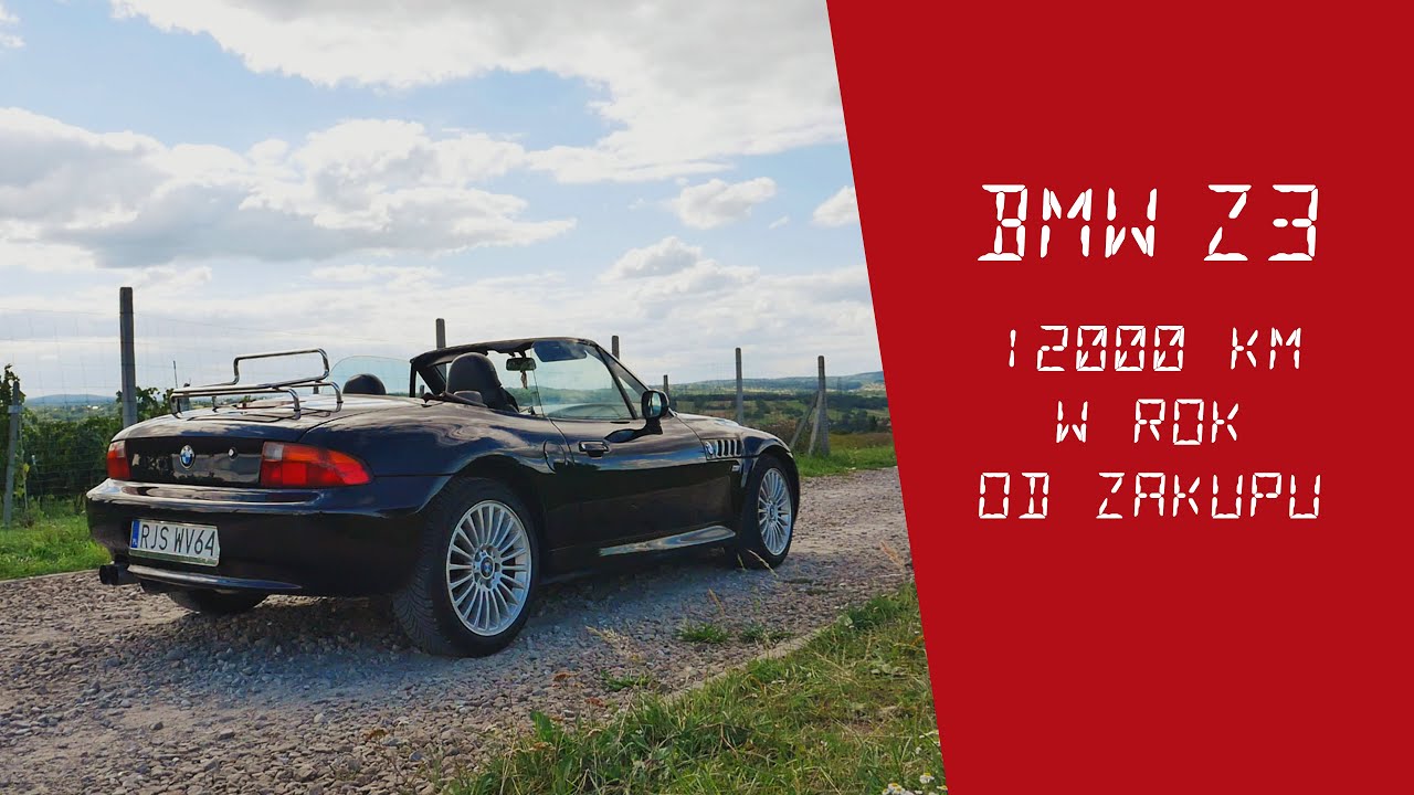 Zrobiłem w rok ponad 12 000 km w BMW Z3