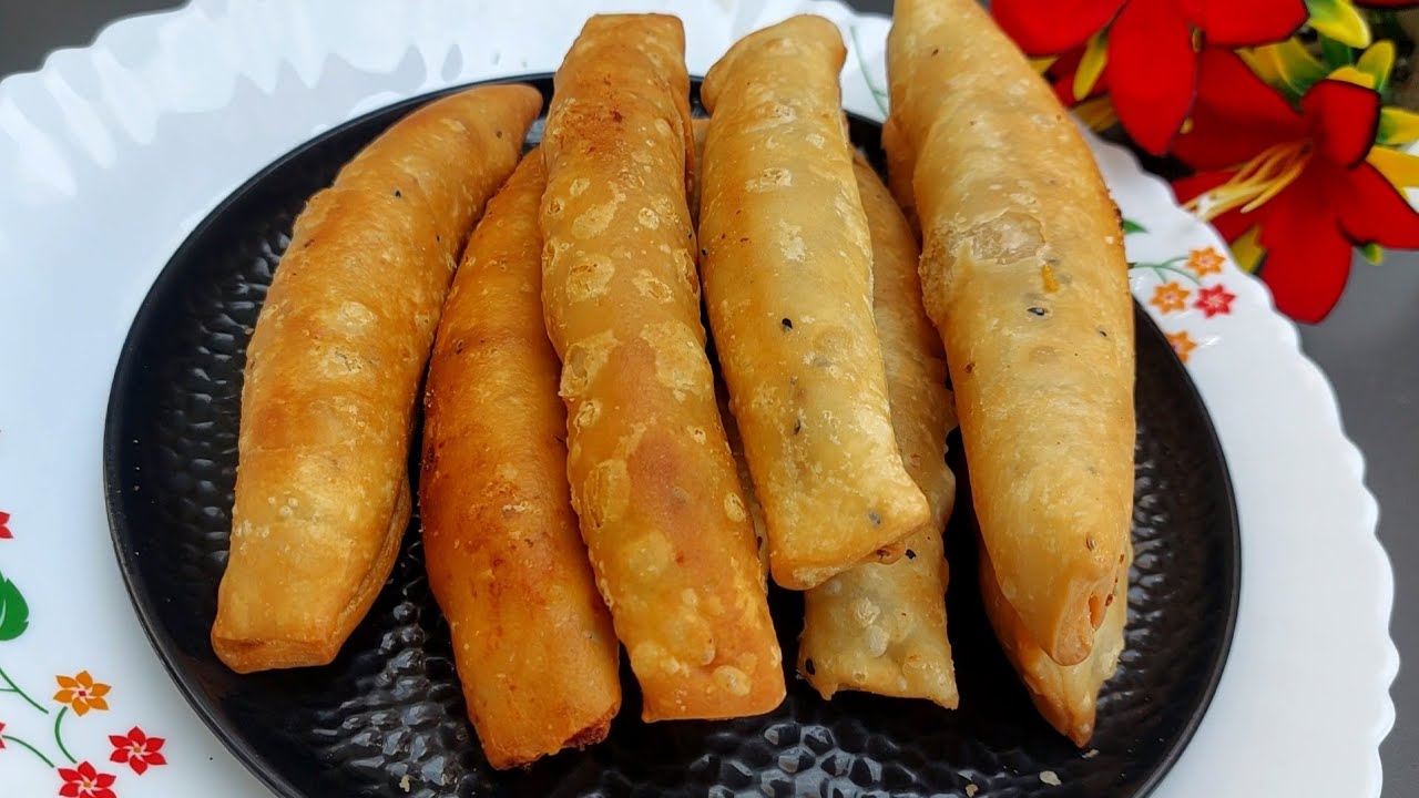 ਟੇਸਟੀ ਖਸਤਾ ਚੱਟਪਟਾ ਸਮੋਸਾ ਫਿੰਗਰ   Samosa Finger | समोसा फिंगर | #samosa 
