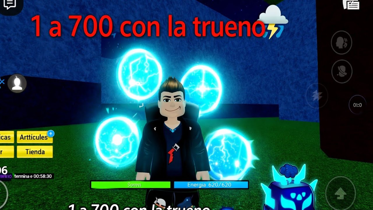 1 a 700 con la trueno ⛈️