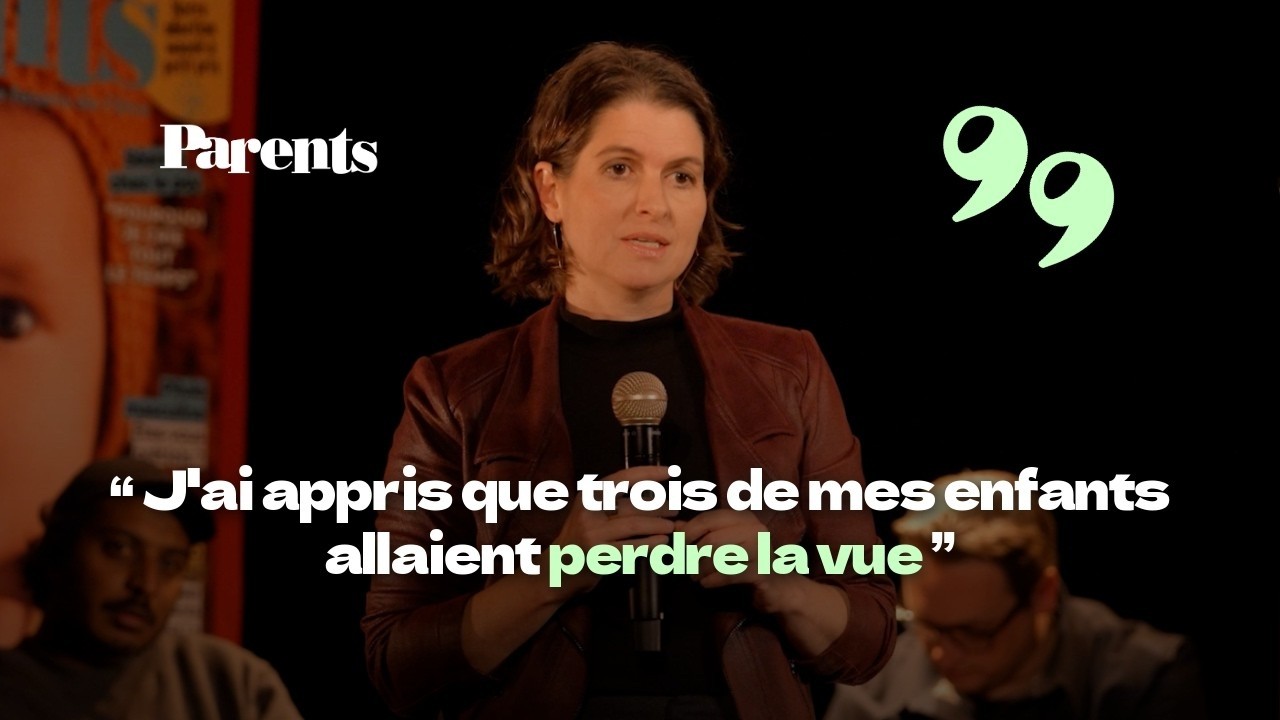 Apprendre que ses enfants vont perdre la vue
