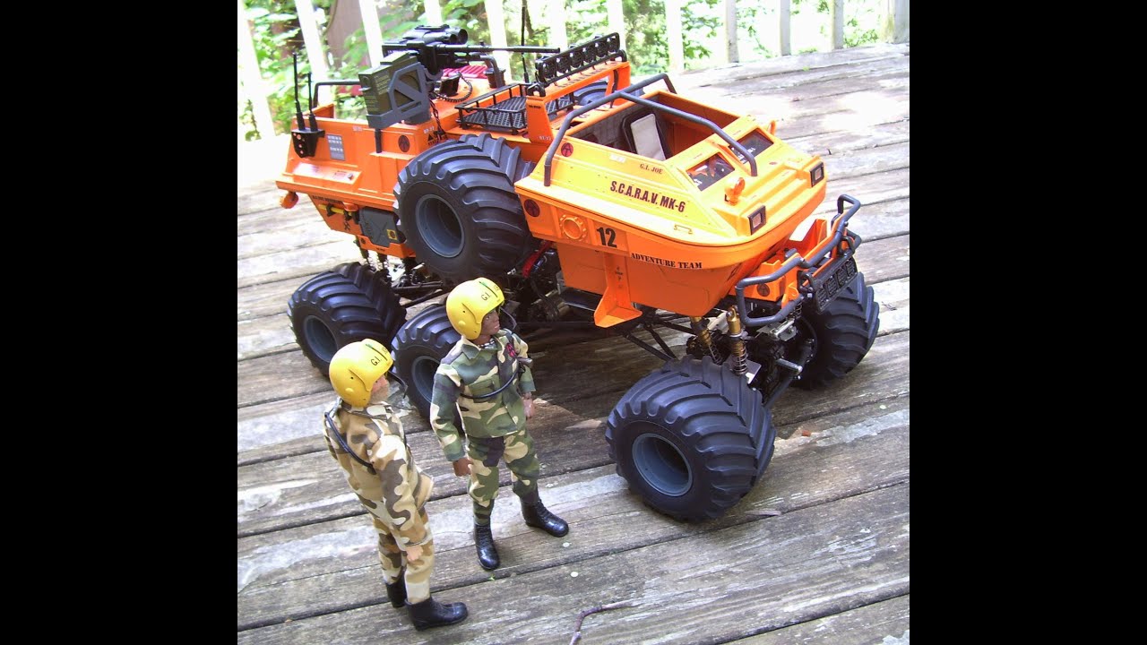 GI Joe Adventure Team Big Trapper Custom Remote Control Rig