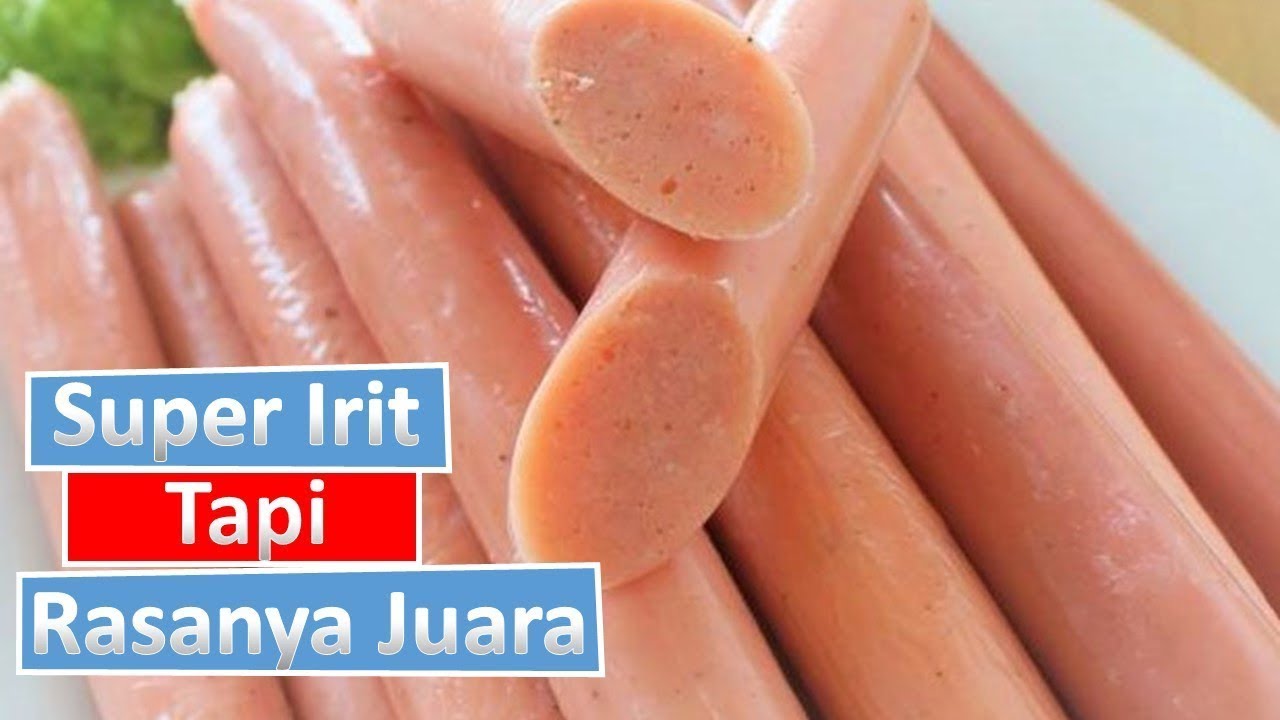 Super Irit..❗ Resep Sosis Kw Tanpa Daging | Bisnis Modal Kecil