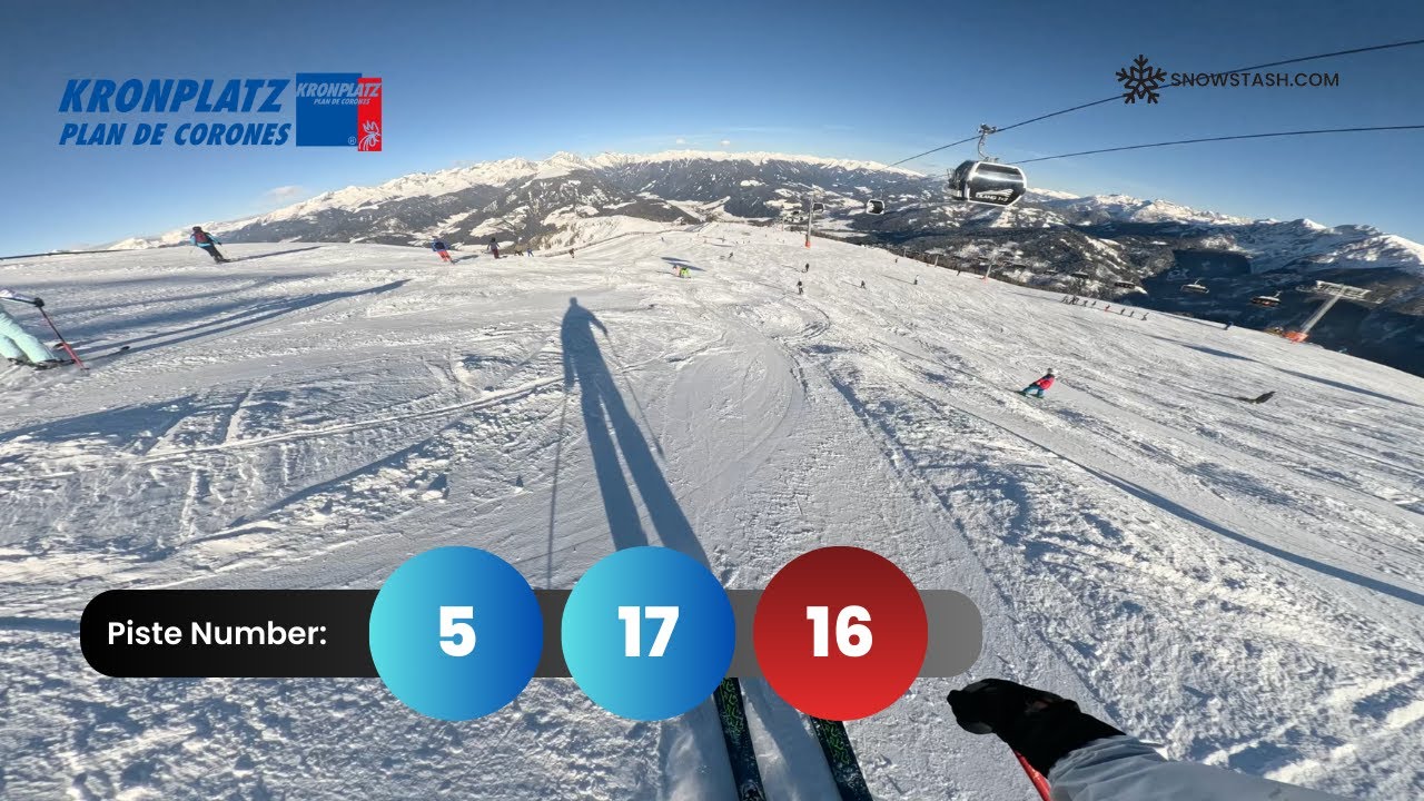 Longest Piste at Kronplatz, Italy