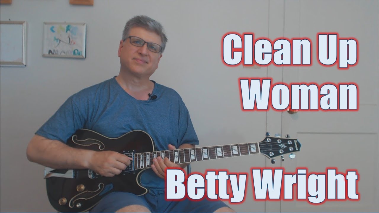 Clean Up Woman (Guitar Lesson with TAB and Backing Track)