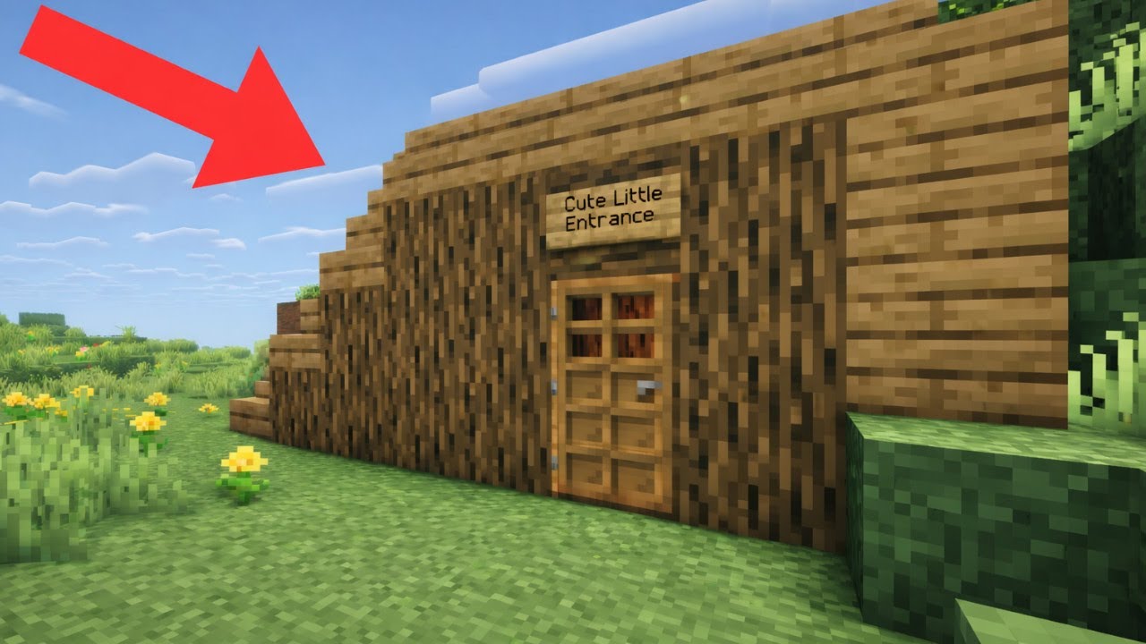 Minecraft Java | Cute Little Entrance [13]