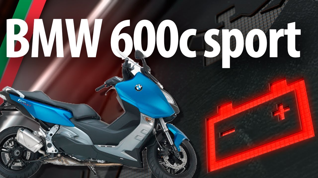 BMW c600 sport Troca de Bateria