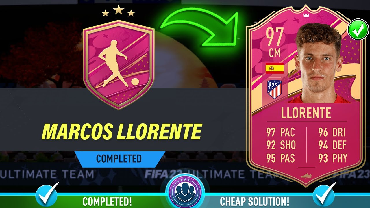 97 Premium FUTTIES Marcos Llorente SBC Completed - Cheap Solution & Tips - Fifa 23