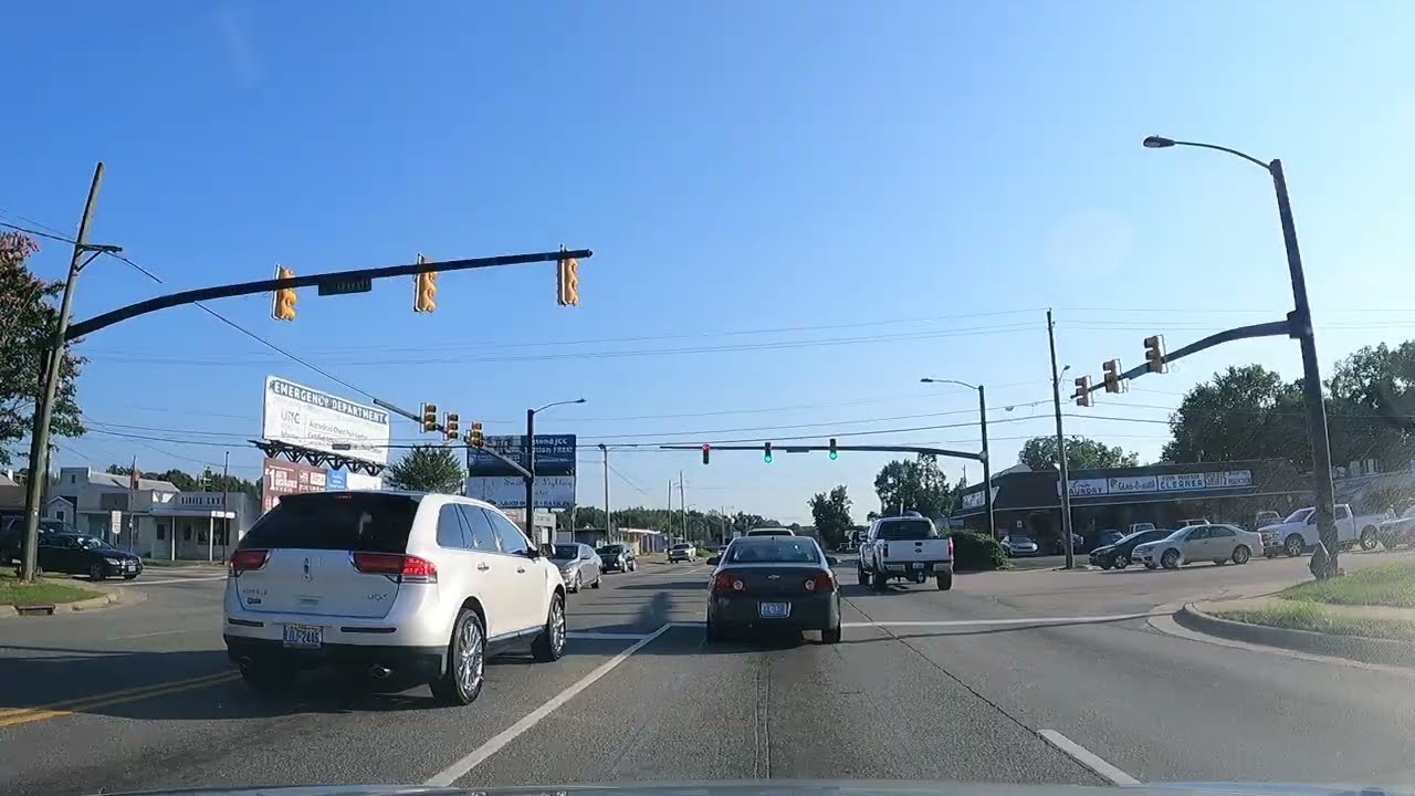 Smithfield to Four Oaks North Carolina - Route 301 Southbound