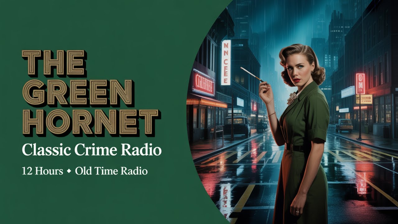 The Green Hornet | Classic Crime Radio That Defined a Hero (12 Hour Marathon)