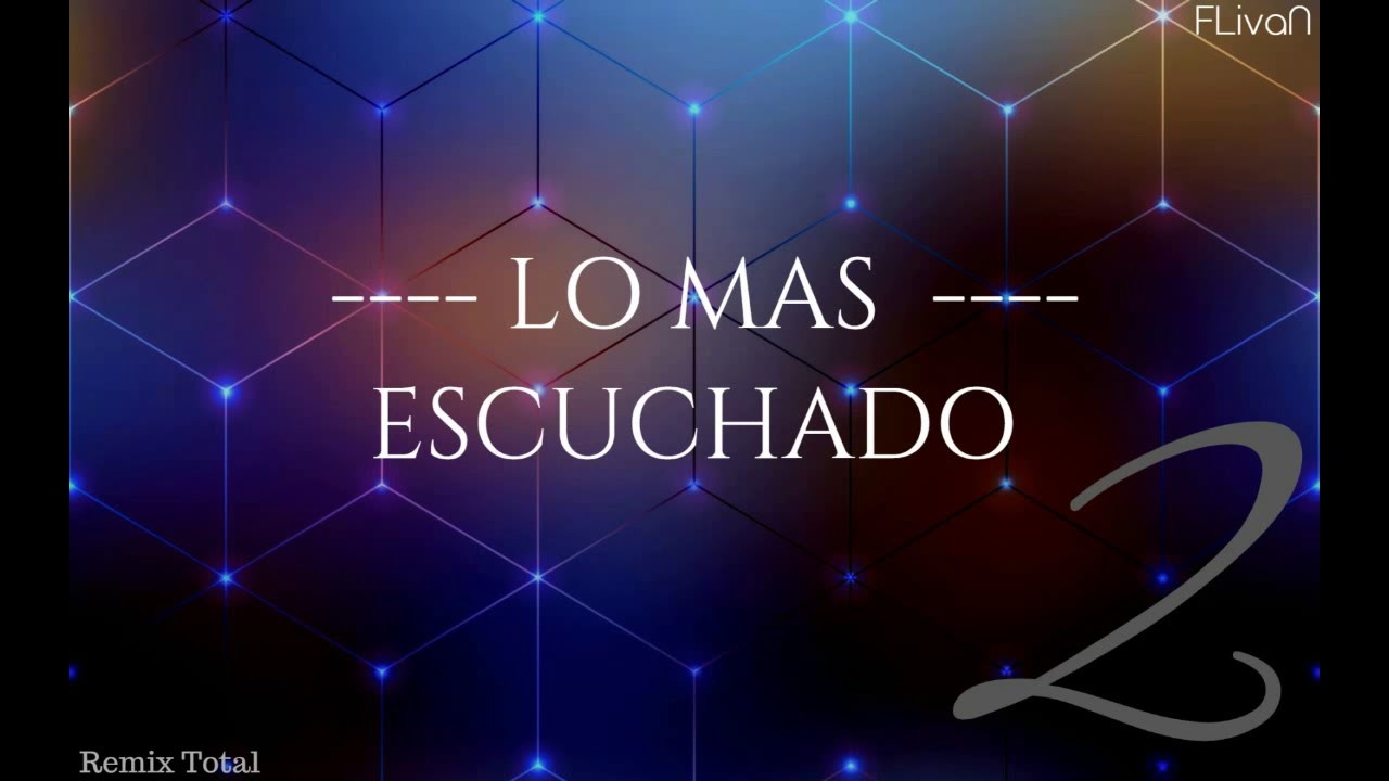 LO MAS ESCUCHADO 2020