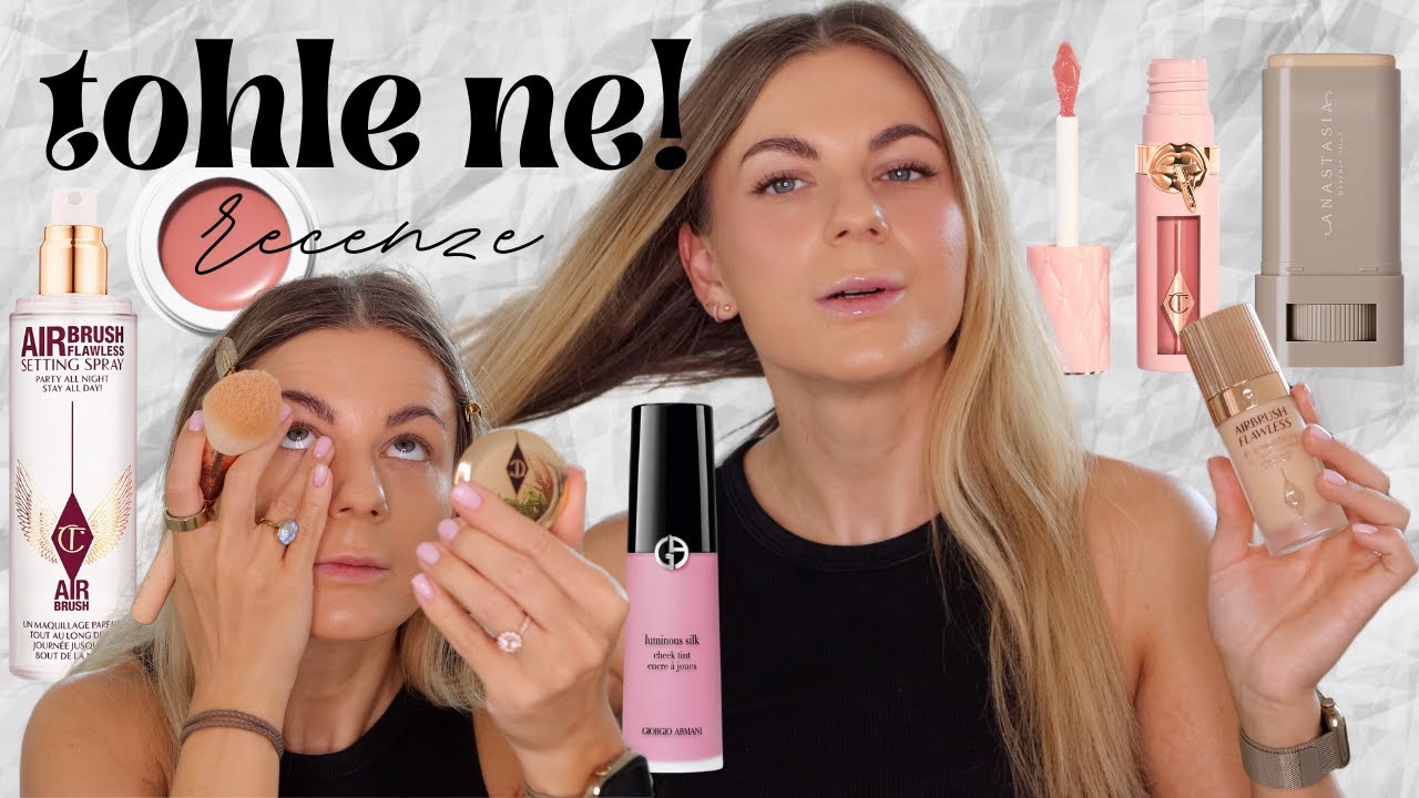 BEAUTY recenze: Pojďte se se mnou nalíčit a vyzkoušet novinky! Objevy + zklamání! ❤️‍🔥