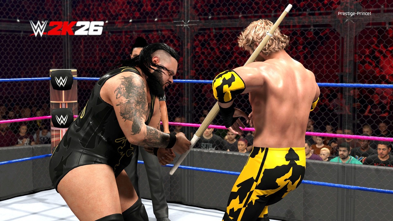WWE 2K26 - Бронсон Рид против Логана Пола | Матч 