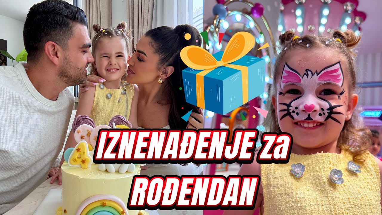 Daneen slavi 4-ti rođendan u Dubaiju 🥹❤️🎂