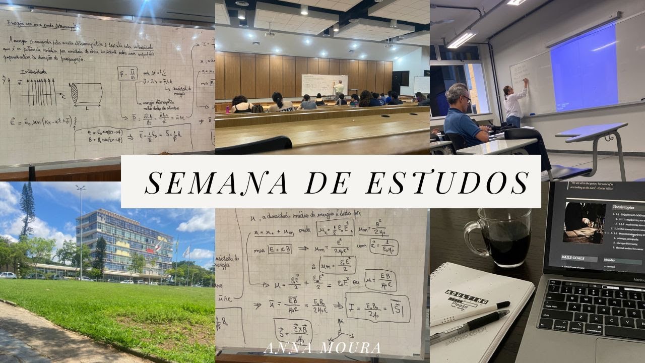 Uma semana de estudos e trabalho | Rotina de uma estudante de Engenharia Civil