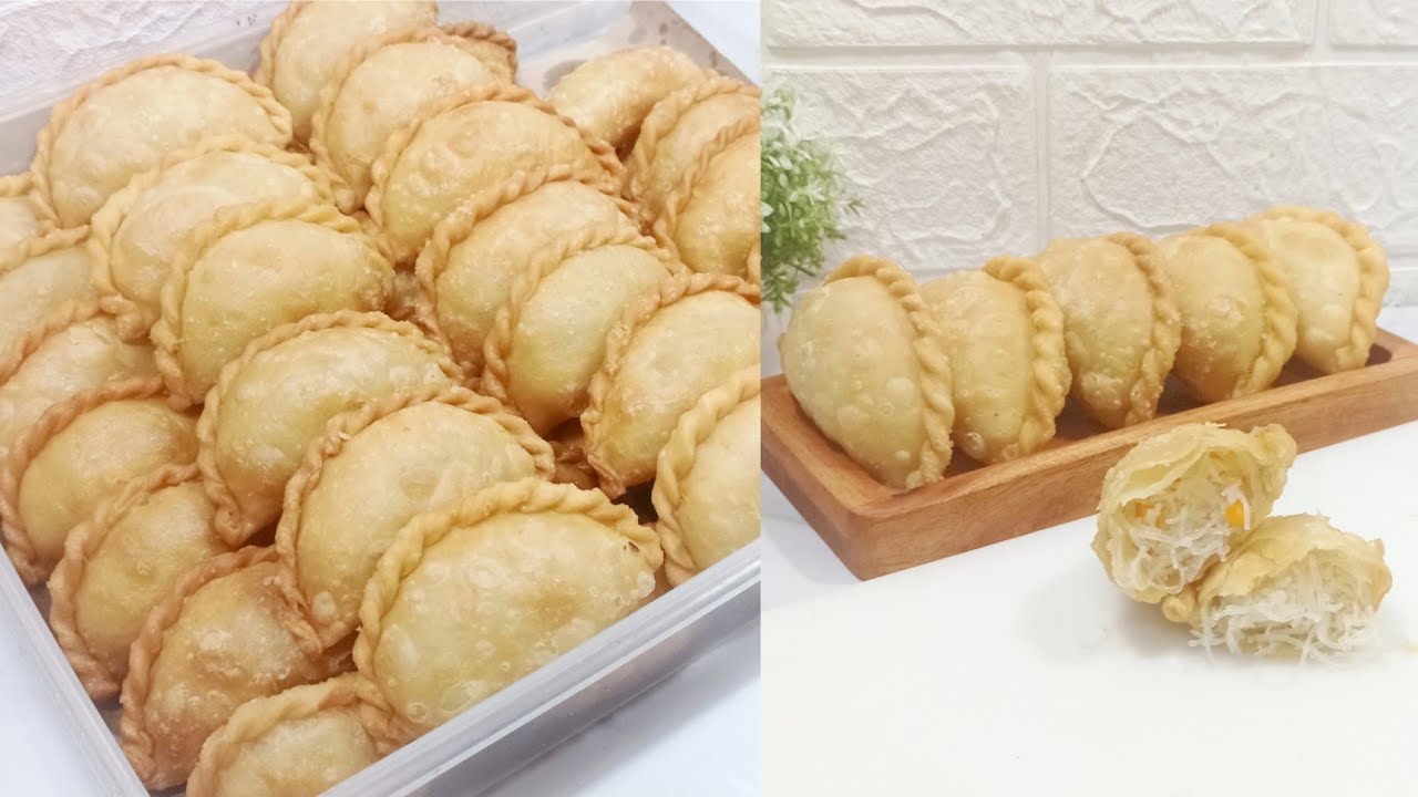 IDE JUALAN‼️60 PCS PASTEL ISI SAYUR DAN BIHUN TANPA TELUR | ISIAN SNACK BOX