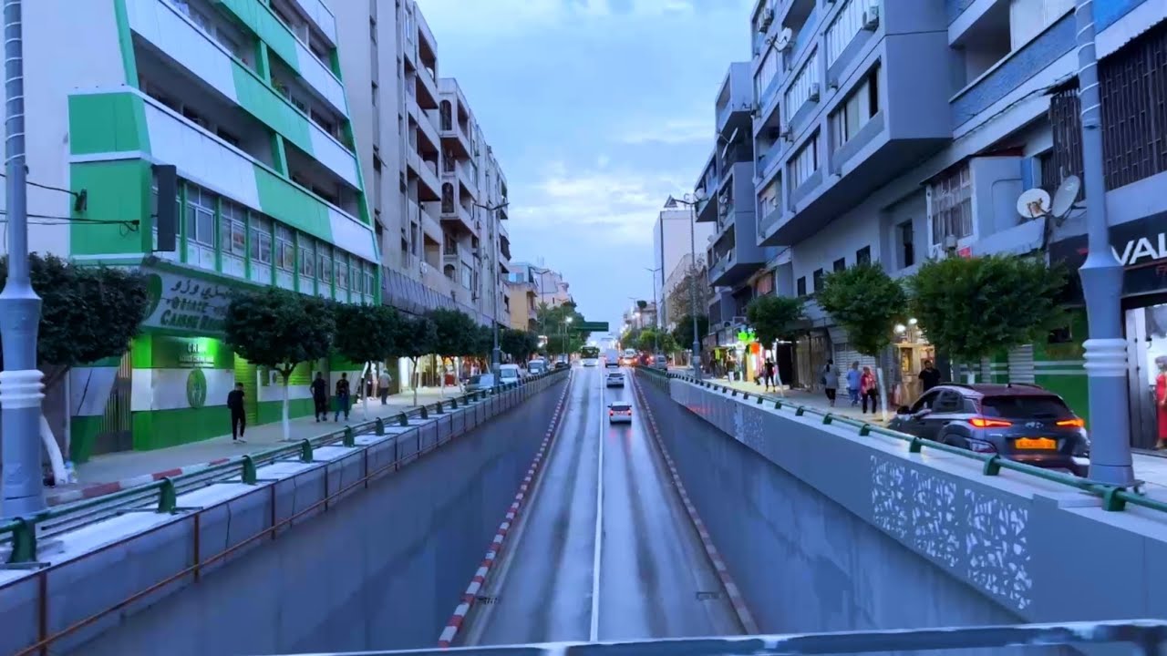 مدينة تيزي وزو: جولة من شارع رابية علي (أمام دار الثقافة) إلى شارع طربوش مراد مرورا بشارع عبان رمضان