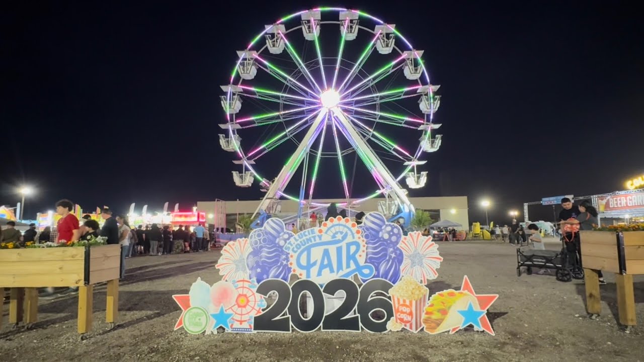 Sigue La Féria en Fort Pierce Florida / And the St Lucie county Fair continues 🎡🎠🎢