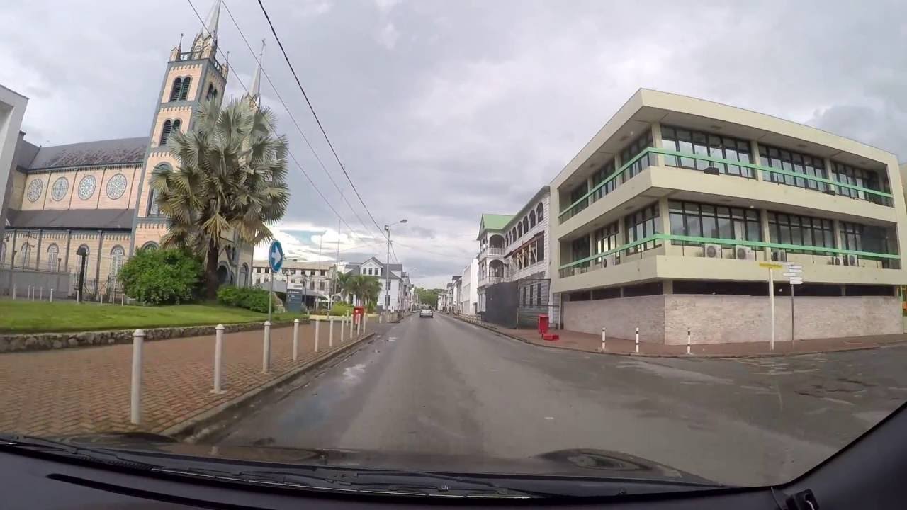 Driving around Paramaribo Suriname 1 - July 31 2016