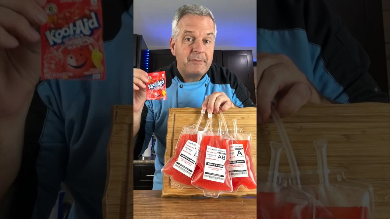 Рецепт плазменного пунша Kool-Aid | Жуткий напиток для вашей вечеринки на Хэллоуин!