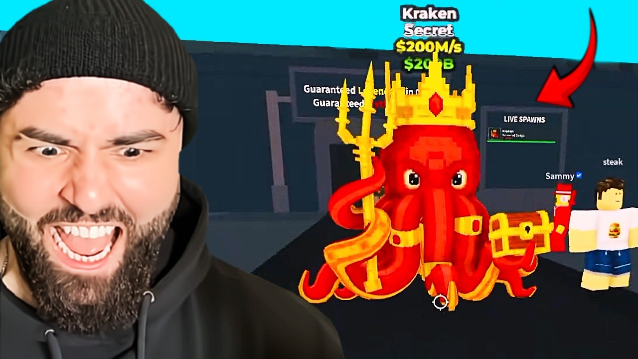 Sammy showed us the NEW summer update in Steal A Brainrot
