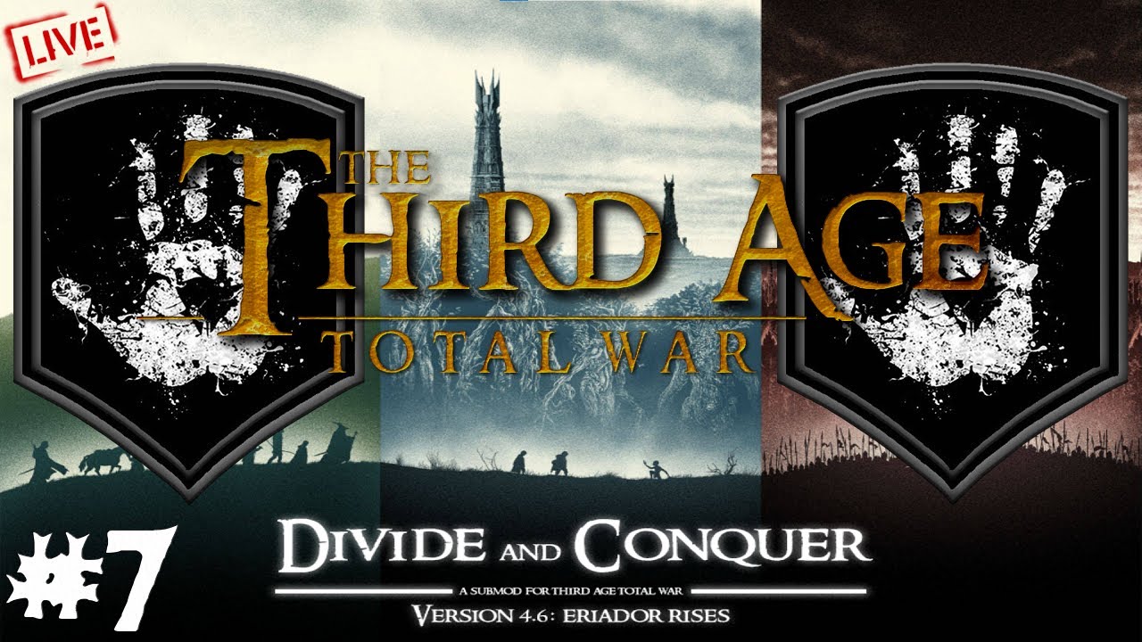 Third Age: Total War (DaC) G&oacute;ra Przeznaczenia! - Isengard🔴Stream🔴#7