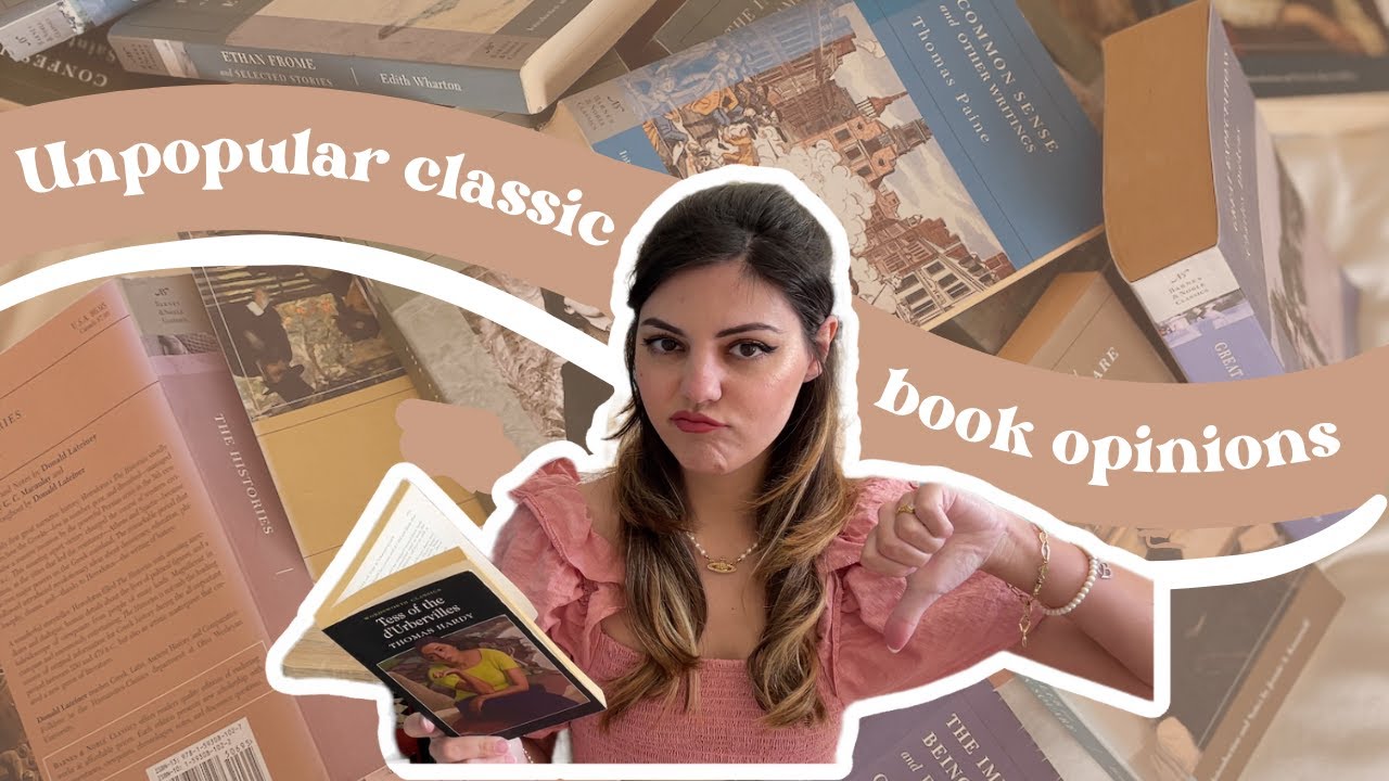 unpopular opinions: 5 classic books I don't like👎📚
