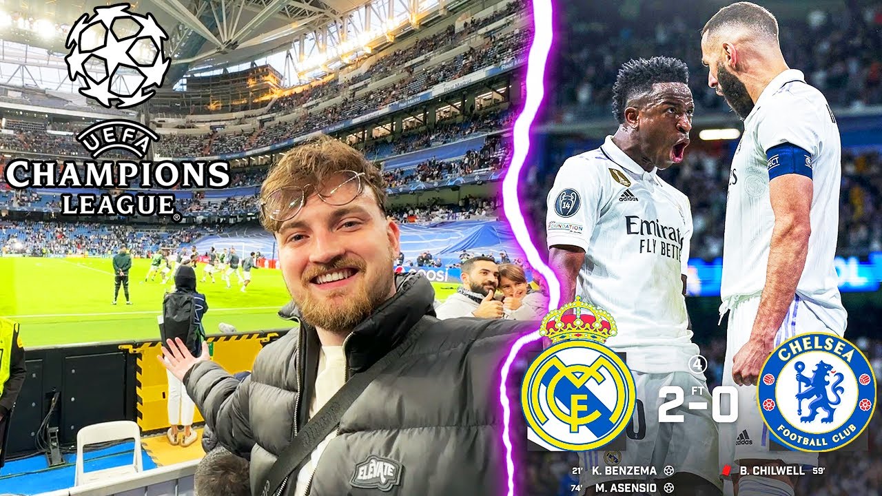 Real Madrid vs. Chelsea - UCL Stadionvlog 🔥 | GNADENLOSE KÖNIGLICHE 👑 | ViscaBarca