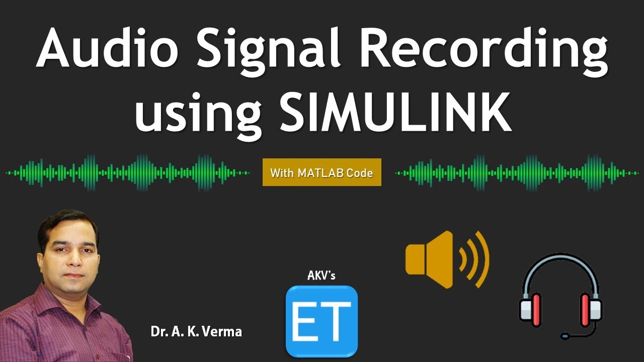 Запись аудиосигнала с использованием SIMULINK
