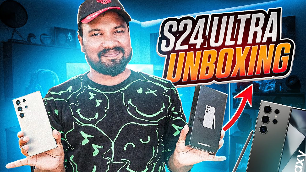 lets do unboxing of my new powerful device #GalaxyS24 Ultra #tgz