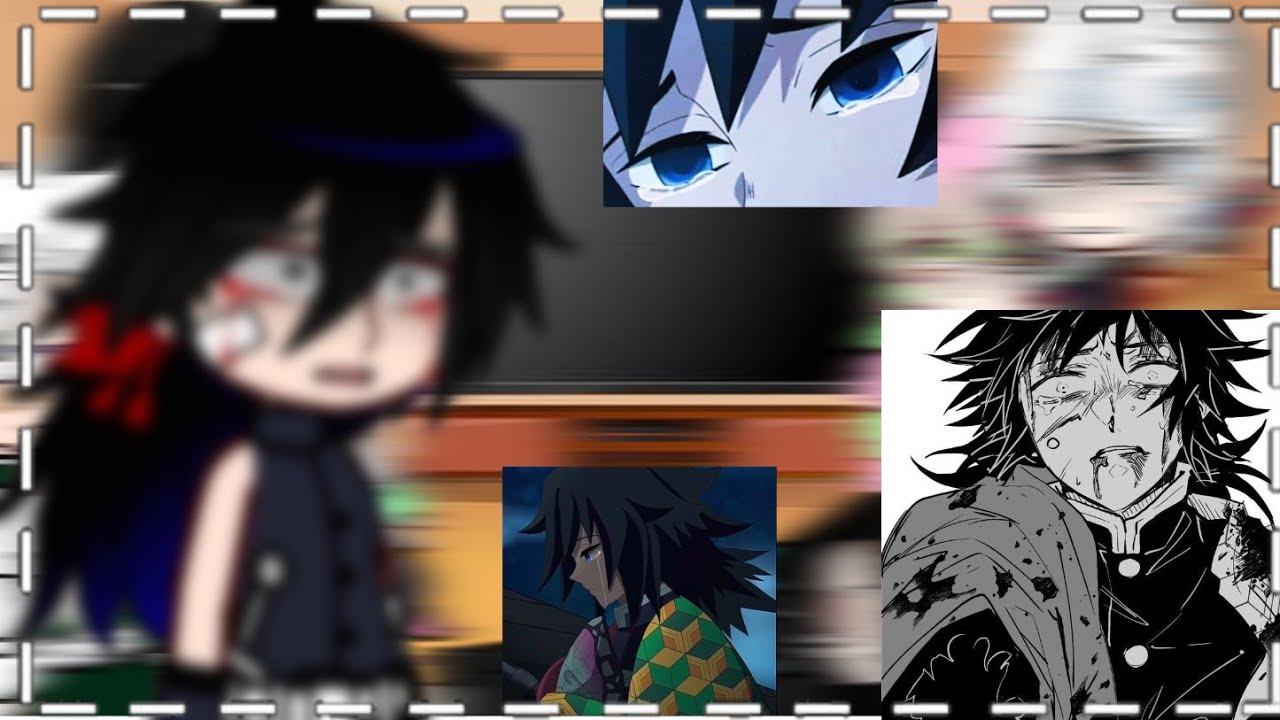 hashiras react} meme do canal}            tomioka angst}🌊🌊////// pt2 final} giyuu
