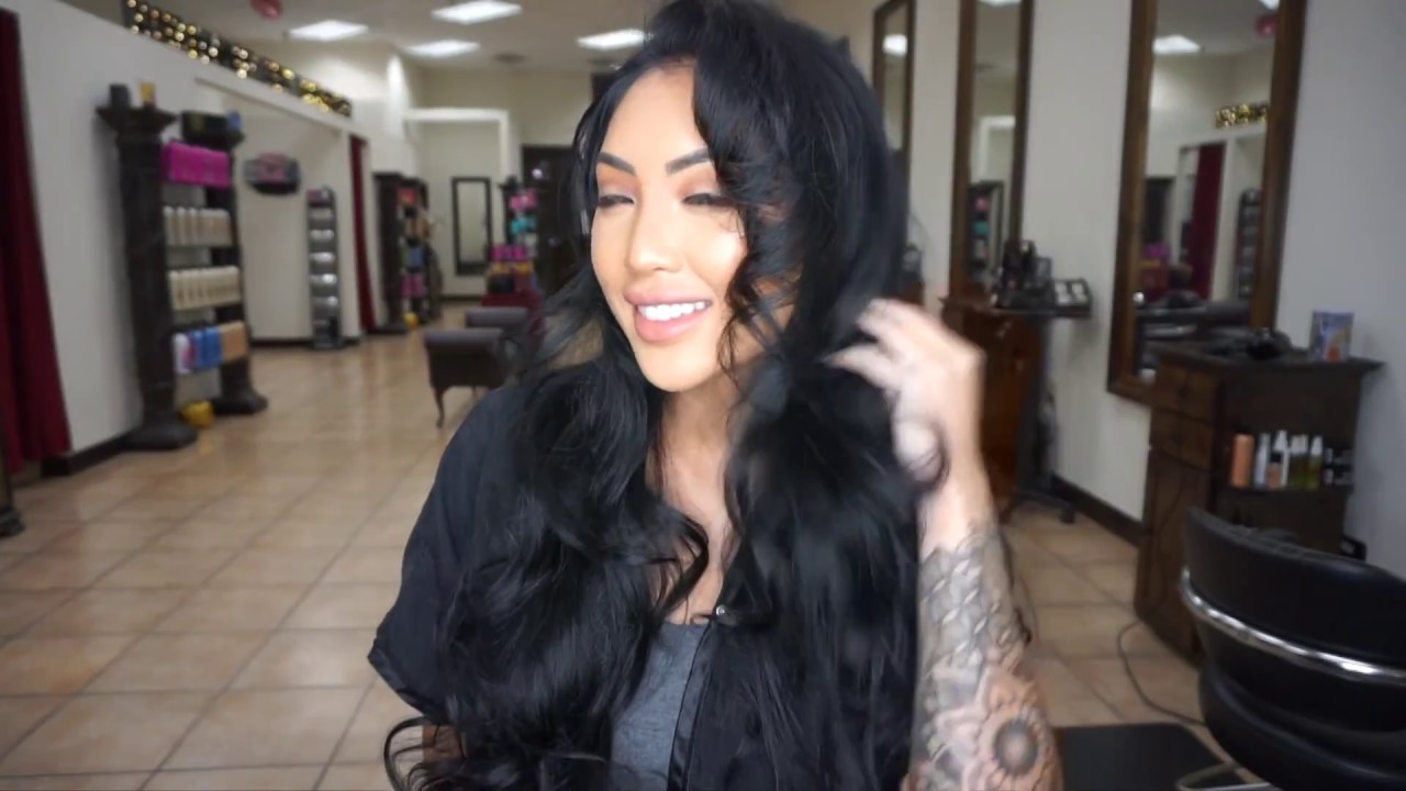 Using Pro Blo with The Hair Shop Keratip Extensions