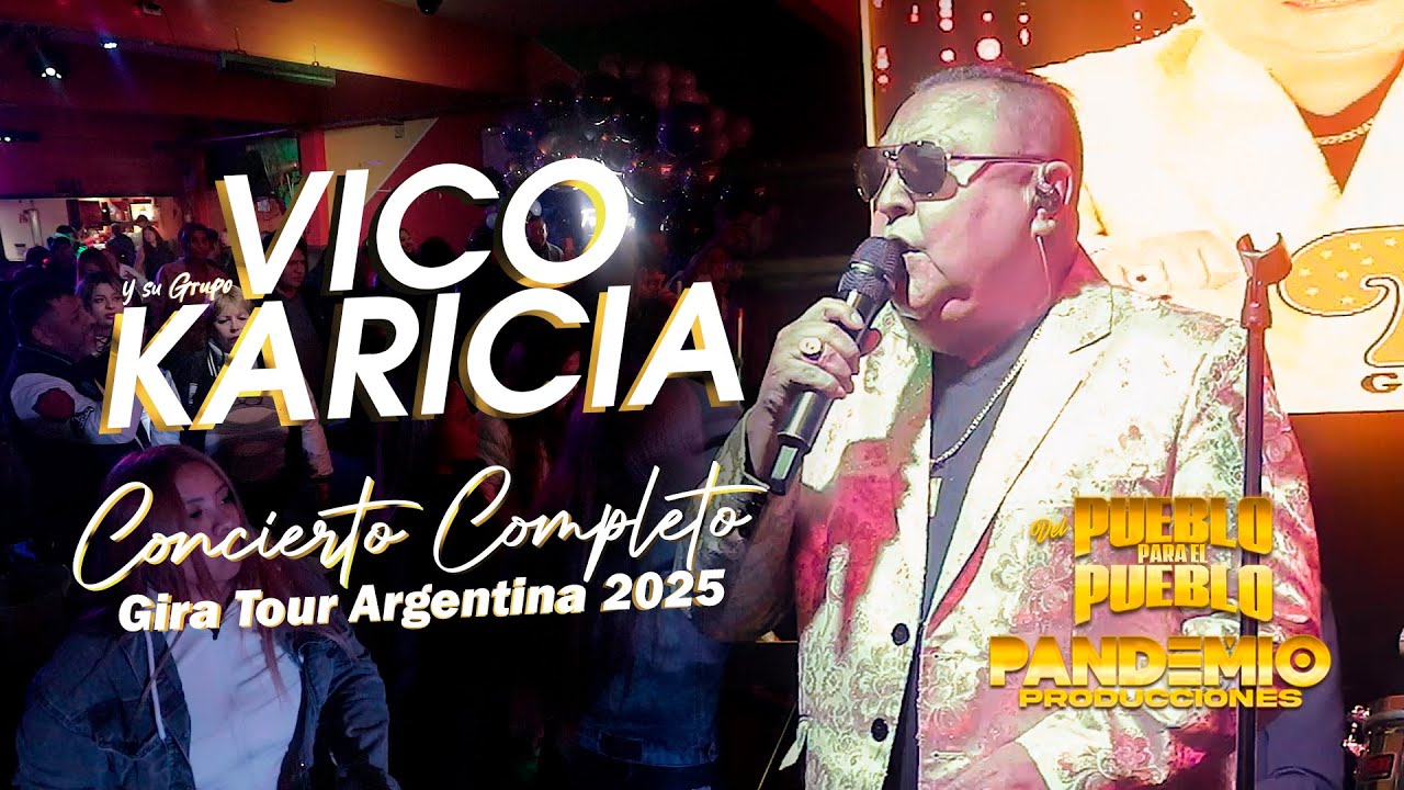VICO Y SU GRUPO KARICIA - concierto completo en Argentina (EN VIVO) | Pandemio Producciones