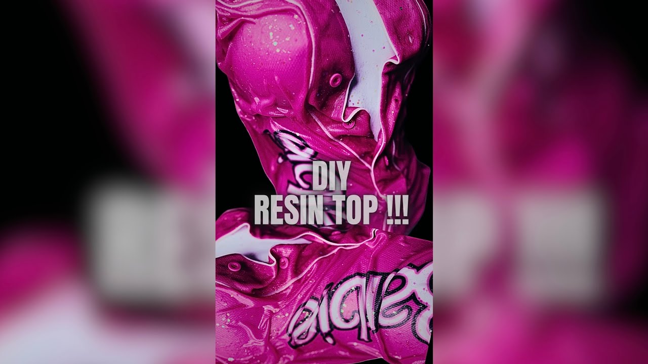 DIY RESIN TOP! (Frozen Top)