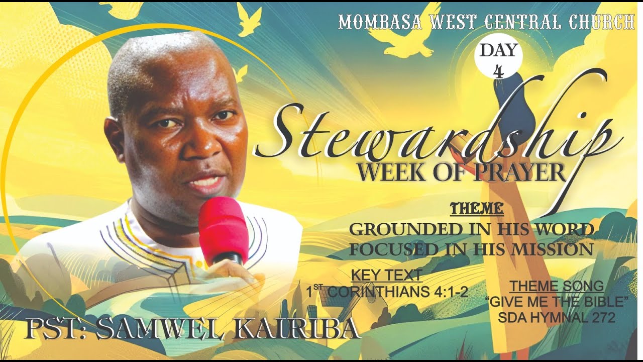 STEWARDSHIP WEEK OF PRAYER 2026