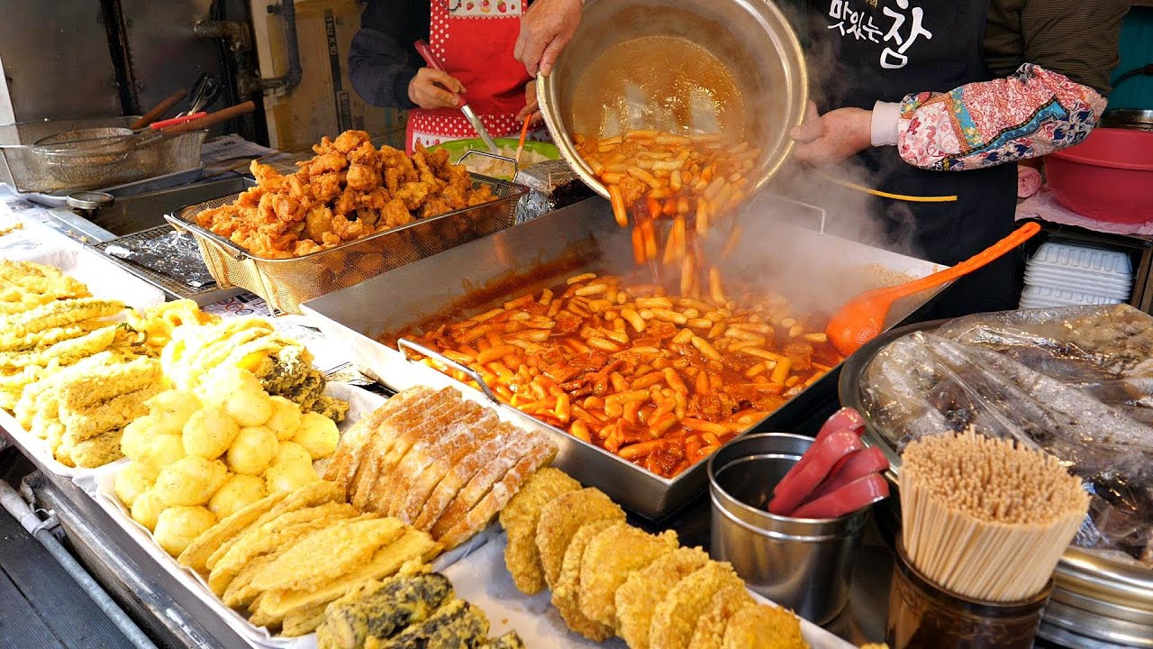 Любили 25 лет !! Знаменитые токбокки в Тэгу, Корея. / korean street food