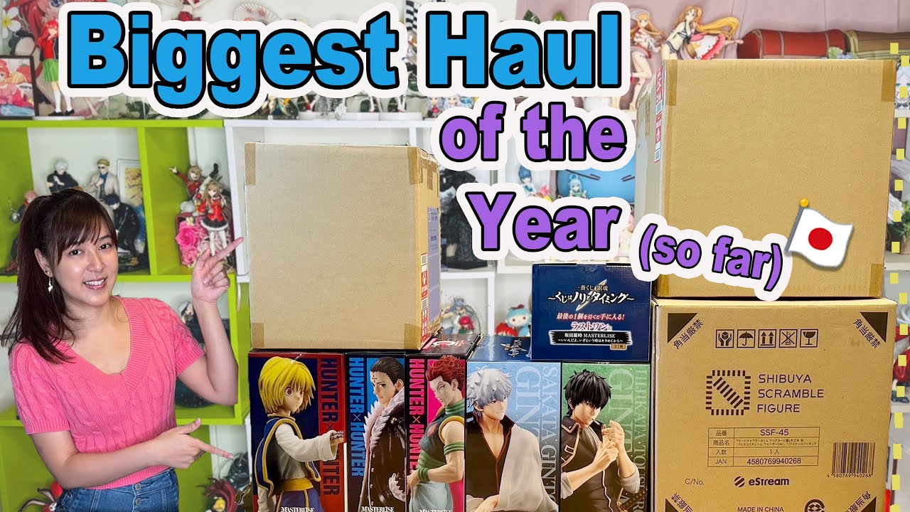 Unboxing 9 Figures🛍🇯🇵 Biggest Anime Figure Haul of the Year (so far)✨
