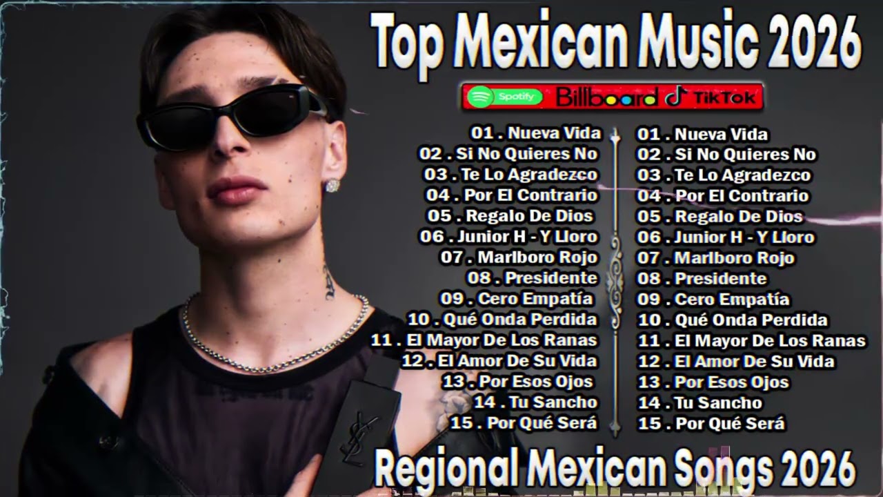 Lo Mejor del Regional Mexicano 2026 - Top Mexican Latin Music 2026