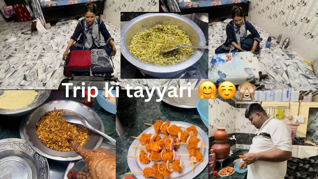 Saal Ki pheli trip 🚂||kaha  jare hai humlog🤔||trip Ki tayyari🤭||travel vlog