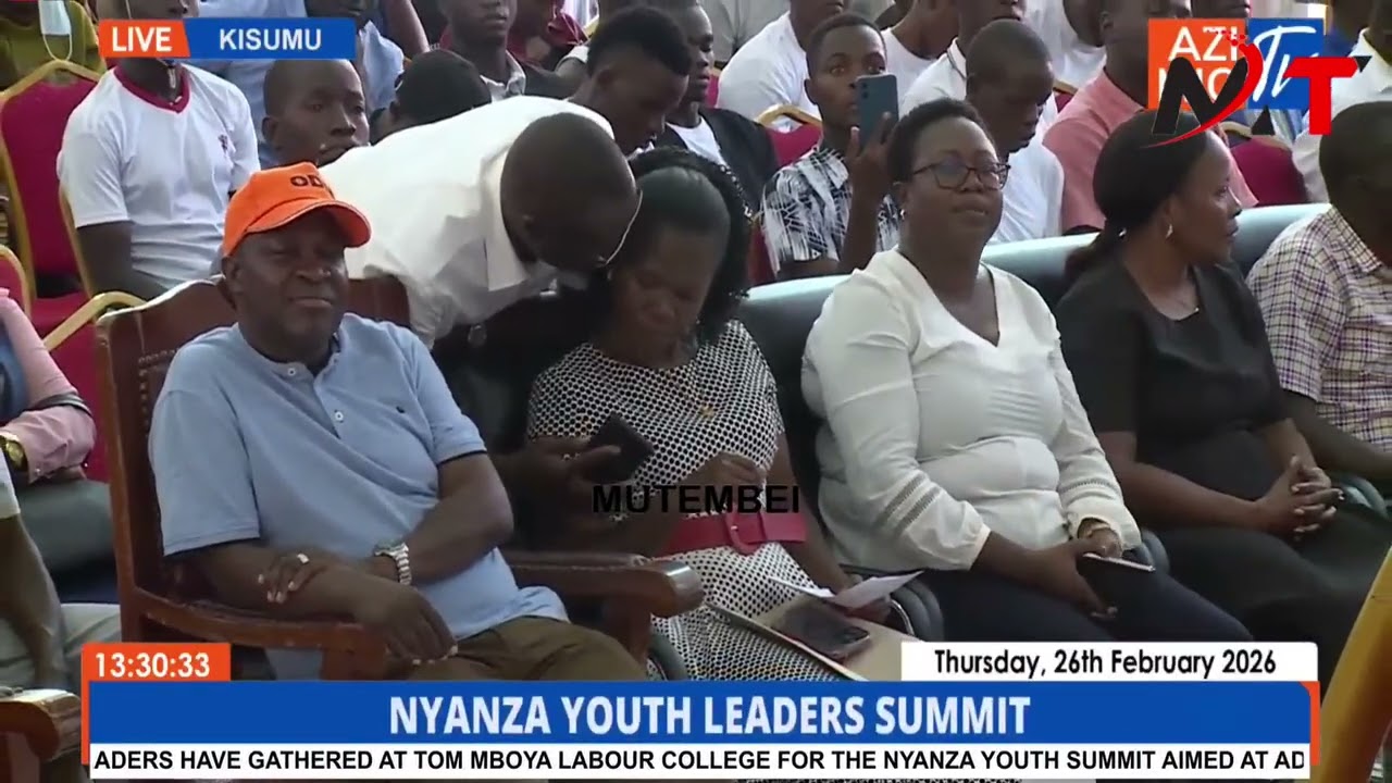 LISTEN AS CS MBADI SPEAKS ON RAILA'S POLITICAL PARTY IN KISUMU!!