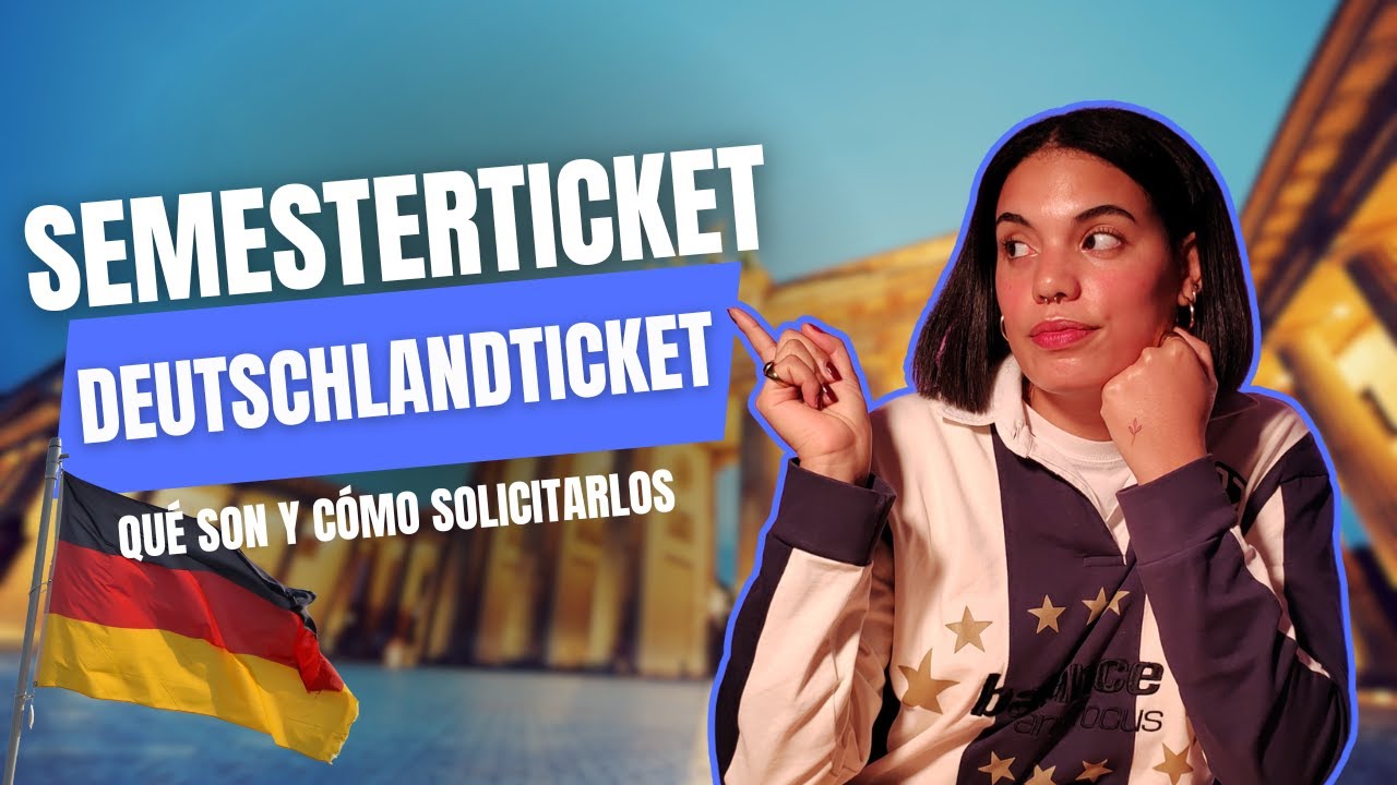 Semesterticket y Deutschlandticket: Qu&eacute; es y c&oacute;mo solicitarlo para tu Erasmus en Alemania