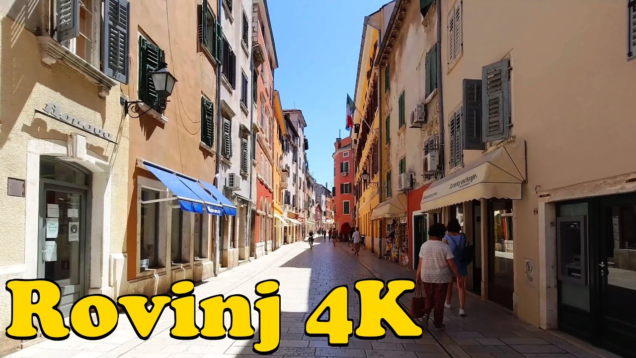 Rovinj Croatia 🇭🇷 Walking tour [4K]