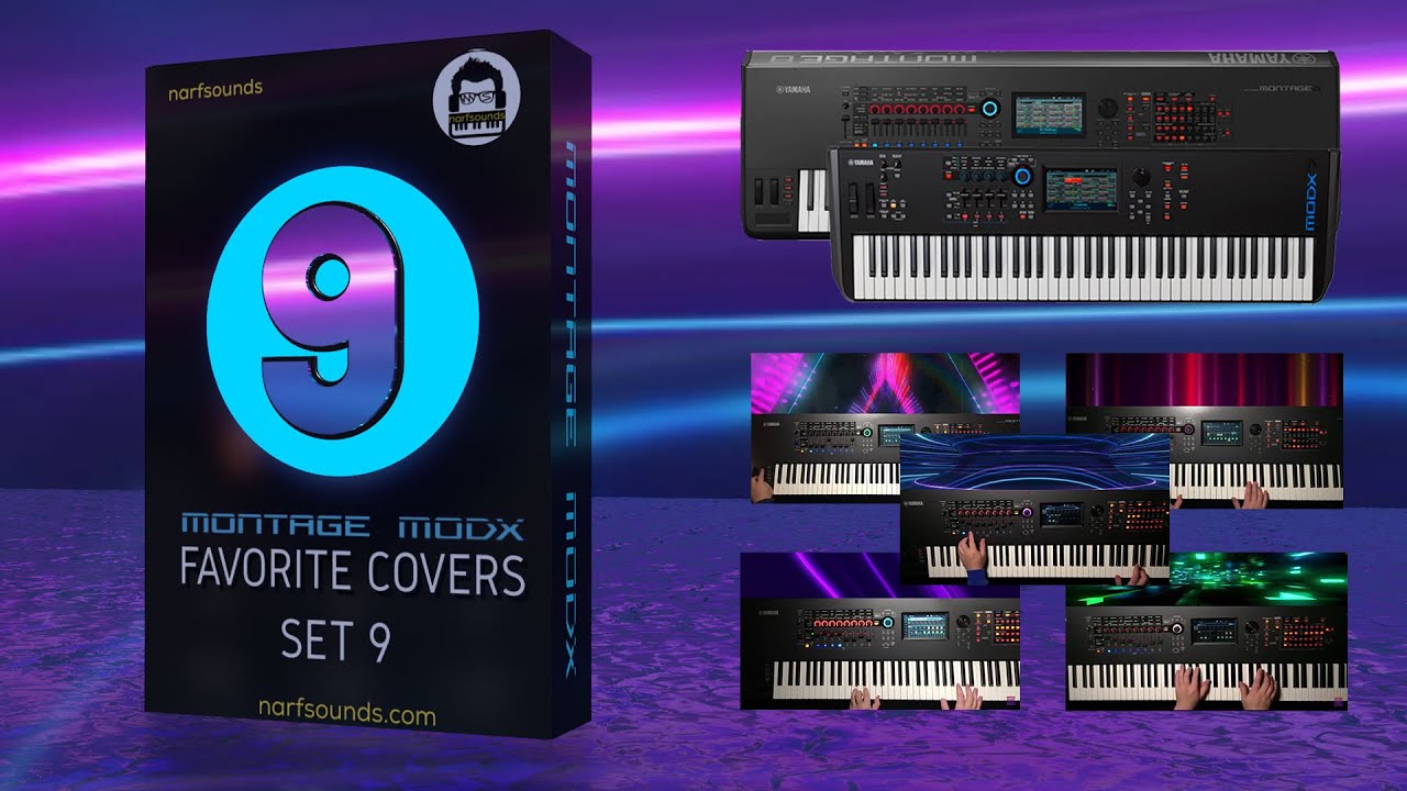 Yamaha Montage MODX Favorite Covers Set 9 | Performance Demo| Keyboard Synth Cover Sound Library |
