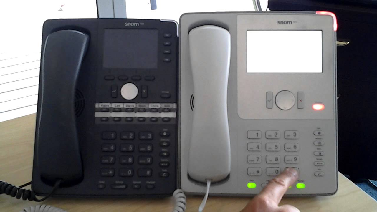 Factory Reset Snom 7xx and 8xx handsets