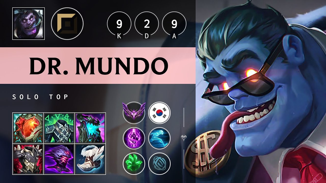 Dr. Mundo Top vs Shen: Rampage - KR Master Patch 14.20